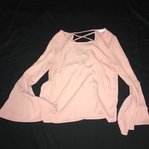 Light pink blouse